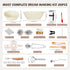 26PCS (34OZ), Set 2 Sourdough Starter Kit, Sourdough Bread Baking Supplies, Including a Sourdough Starter Jar Silicone