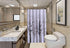 Waterproof Grey Tree Shower Curtain Fabric with Hooks, 72x72 INCH