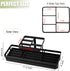 Countertop, 5 Toothbrush Holders for Bathrooms, Carbon Steel Tooth Brushing Holder Electric Toothbrush and Toothpaste