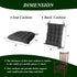 2 Set Extra Large Rocking Chair Cushion with Thick Padding High Back and Seat Cushion Piece
