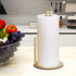 Gold Paper Towel Holder Countertop, OBODING, Gold Kitchen Paper Towel Holder Stand for Kitchen and Bathroom Organization, Stainless Steel Paper Towel Holders for Standard and Large Rolls (Golden) by OBODING