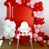 1st Sweetheart High Chair Banner - Valentine's Day First Birthday Highchair Banner, Little Sweetheart Birthday
