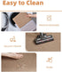 Non-Slip Bath Mats with Rubber Backing, Absorbent Thin Bathroom Rugs, Quick Dry Machine Washable for Floor