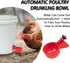 Pack 16 Set of Automatic Chicken Drinkers with Drill,Chicken Water Dispenser,Water Drinker,Poultry Drinker