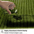 8 Set Sheet-2 Towels,2 Towels,4 Pcs Army Green Cabana Stripe Large Bath Towel Oversized Bath Bath Hand Washcloths Soft