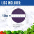 Replacement Lid for Pyrex 6" Storage Plastic Cover, 4 Cup Bowl 7201-PC Purple (10-Pack)