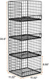 Closet 4-Tier Closet Closet 30022416) Stackable Organizers and Storage Baskets, Shelf Organizer , Space-Saving Clothes