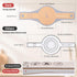 Folksy Super Kitchen 2 Pcs Extra Wider Silicone Bread Sling for Dutch Oven,Non-Stick Silicone Bread Baking Mat for Sourdough,Silicon Dough Lifter Liner with Longer Handles (22.6 * 8.3 Brown,Gray)… by Folksy Super Kitchen