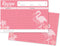 Home Advantage Pink Flamingo Design Set of 50 Double Sided Family 4x6 Recipe Cards