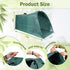 (200L) Leaf collector leaf scoop,Foldable yard waste bag,Extra large lawn bags leaf bags,Heavy leaf pick up tools leaf