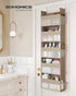 5 5-Tier Summer URDH007Y01 SONGMICS Over The Door Organizer, Hanging Door Organizer with Large Pockets, Fabric Storage