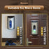 Grocery Plastic Bag Holder for Kitchen Trash Bag, Easy Wall Mount Bag Saver, Bevansol Storage Dispenser Medium, Smudge