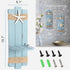 Set 2 SOMTO Beach Starfish Wall Candle Sconces Decor,Ocean Themed Wall-Mount Candle Holders, Coastal Farmhouse Nautical