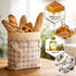 2 Beeswax Bread Bags for Sourdough, pcs Reusable Beeswax Bread Bags for Homemade Sourdough, XL Cotton and Linen Food