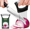 CNTVO Onion Holder for Slicing, Stainless Steel Onion Slicer, Onions Slicer Holder with