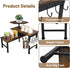Countertop 3 Countertop Kitchen Organizer, Tier Moveable Corner Shelf Kitchen Shelf with Hook, Organizer for Bathroom