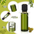 Reallnaive 20 4 oz Pcs Mini Glass Olive Oil Bottles Empty Sauce Condiment Bottles with Dropper Inserts and Sticker