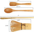 BambooMN Matcha Whisk Set - Golden Chasen (Tea Whisk), Chashaku (Bamboo Scoop), Deep Scoop, Tea Spoon - 2 Sets