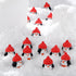 100 Soulchen Pcs Mini Penguin Figurines Small Resin Penguin with Hat Tiny Animal Statue Birthday Decorations