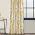 HPD Half Price Drapes Luxury Damask Cotton Curtains, 108 Inches Long, Room Darkening, 50W x 108L, Lacuna Sun Damask