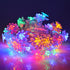 echosari LED String Lights, 13.2ft, 40 LED Lotus Flower Fairy Lights