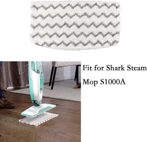 Aunifun 5 Packs S1000A S1000C S1000WM S1001C Steam Mop Pads Replacement Hard Floor Cleaner for Vacuum Cleaner