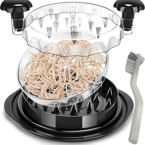 Generic Large Chicken Shredder Tool Twist Action- Visible Chicken Breast Meat Shredding, Ergonomic Anti-slip Handle