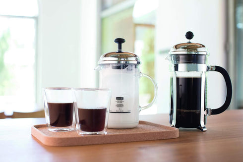 Bodum Chambord Classic 2pcs Sugar and Creamer Set, Glass, Copper