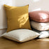 Pack 2 16 16 Inch OTOSTAR of Linen Solid Throw Pillow Covers x Boho Decorative Pillowcases Soft Accent Pillow Covers