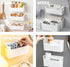 2 Pack Adhesive Cabinet Organizer Storage, Over Cabinet Door Space Saver for Kitchen, Bathroom, Office