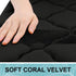 OLANLY Memory Foam Toilet Rugs U-Shaped 24x20, Ultra Soft Non-Slip Bathroom Mats, Machine Washable Contour Bath Rugs