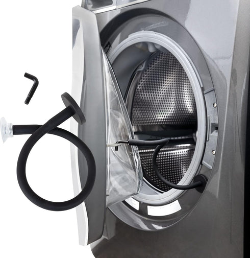 MYMOON HOME Front Load Washer Door Prop with Suction Cup and Magnetic Attachment for Odor Reduction