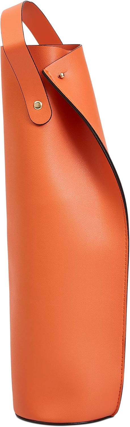 LEVARE Premium Wine Tote Carrier - Elegant Double-Layered Design for 750ML Wine & Champagne Bottles, Practical Gift