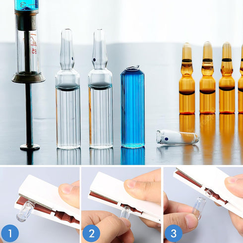 iplusmile Ampoule Bottle Opener, Glass Cutter for Bottles, Ampoule Breaker Tool for Laboratory Use