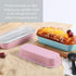 Mini Loaf Baking Pans with Lids and Spoons (50 Pack, 6.8oz) Aluminum Foil Baking Tins for Cupcakes