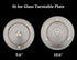 Microwave Glass Turntable Plate Roller Support, 2 Pack, Wheels Height: 0.55" / 14mm, Outer Diameter 7"