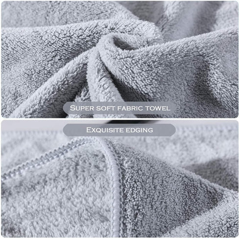 4 Set Sets 1 1 2 Xinrjojo Piece Microfiber Bath Towels Quick Dry Bath Towel Travel Sports Fitness Yoga Towel