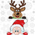 300 PCS Christmas Snowflake Window Cling Stickers, 8 Sheet Holiday Decals for Glass Decorations