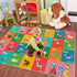 VICIKOIA 47x71in) ABC Alphabet Education Rug, Kids Fun Game Carpet Children's Room, Playroom, Classroom, Non-Slip