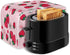 Daisy Strawberry Print Toaster Cover, Kitchen Small Appliance Cover, Pink, Machine Washable, Fingerprint Protection