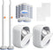 Disposable Toilet Cleaning System - Toilet Wand Kit with 48 High-Performance Refills,
