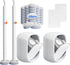 Disposable Toilet Cleaning System - Toilet Wand Kit with 48 High-Performance Refills,
