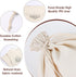 3-Pack 12x17.5 Inch Linen Bread Bags for Homemade Bread & Sourdough, Unbleached with TPU Lining - Reusable Washable
