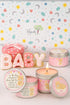 9-Pack 3040 Majestic Zen Baby Shower Candle Favors for Girls | Scented Soy Wax Candles | Baby Powder Scent | Hour Burn