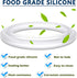 NEOUZA 54mm Brewing Group Head Silicone Gasket, 2Pcs Espresso Machine O-Ring for Breville Sage Coffee Maker