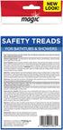 Magic Shower and Bathtub Safety Treads, 12 Treads, White - Helps Prevent Slips and Falls