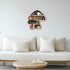 Cute Mushroom Decor, Wooden Floating Mushroom Shelf for Wall, Crystal Display Shelf Rock Gem Stone Display Shelf Wall