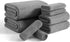 8 Piece Bath Towel Set Grey |2 Oversized Large Bath Sheet,2 Hand