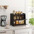 Countertop, Medim-15.7" 9.5" 13" JANSNIMEN Double Layer Bread Box for Kitchen Large Breadbox Bread Container Storage