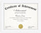Frametory 8.5 x 11 Picture Frame with Back Hangers for Wall Display, Easel Stand for Certificates and Documents (White,